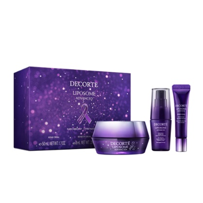 【新品未使用】コスデコ リポソーム リペアクリームパープルリボンセット 楽天市場】コスメデコルテ リポソーム アドバンスト リペア