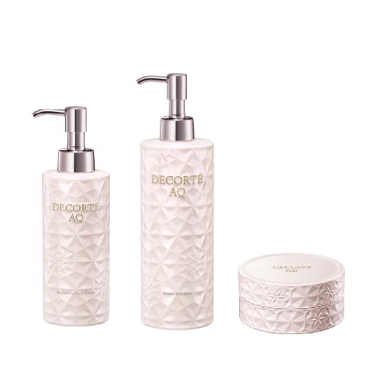 DECORTE  コスメデコルテ  ＡＱ ラディアンス スムース ブライトニング 上半身酪漿 200ml+抽出エキス ボディウォッシュ 350ml+AQ 手当て 上半身皮膚軟化剤  200g 書き割り