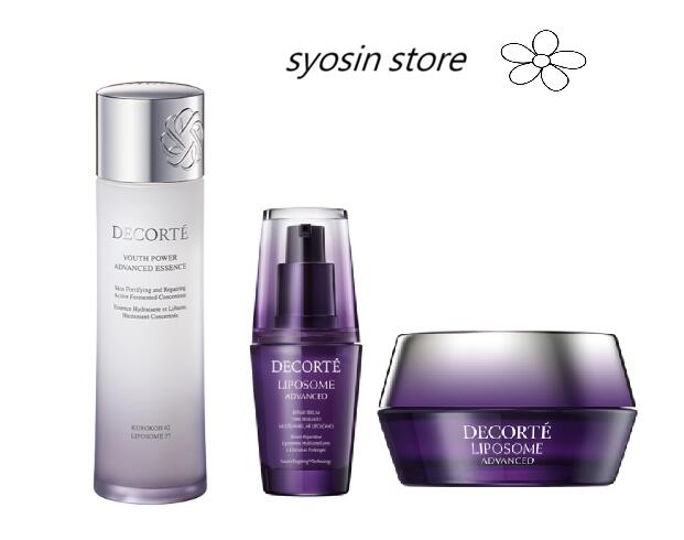 DECORT・・ コスメデコルテ 若い者 力強さ 抽出エキス ローション剤150ml + リポソーム アドバンスト リペアセラム30ml  +リポソーム アドバンスト リペアクリーム 3点 書き割り人はだ世話をする・根本規範かざり付ける品 かざり付ける水 セ子ヒツジ 美容液 クーリム