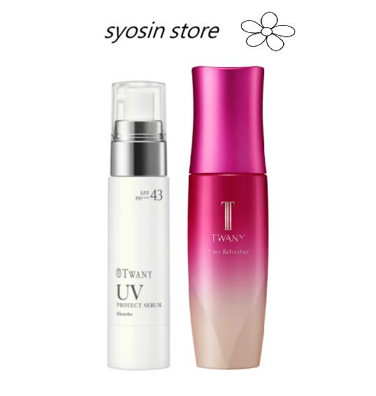 KANEBO カネボウ TWANY トワニー タイムリフレッシャーVI マッサージ・パック・美容液 60ml+トワニー UV プロテクトセラムａ 40g 日焼け止めクリーム｜syosin store