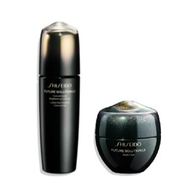資生堂 SHISEIDO フューチャーソリューション LX コンセントレイティッド ブライトニングソフナー +  LX 総締め Ｒ皮膚軟化剤  書き割り