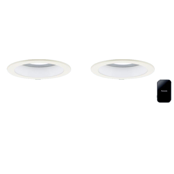 【パナソニック】「XAD1116NLB1」(親LGD1116NLB1子LGD1117NLB1送信機HK8900)LEDダウンライトスピーカー付きセット【昼白色】埋込穴100パイ＜拡散／LED交換不可＞＜調光可・ライコン別売／【要工事】LED照明■■｜照明ランド 31,559円