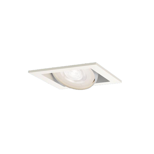 パナソニック「XAD1424LCB1」(LGD9402ランプLLD2020LCB1)LEDダウンライトユニバーサルダウンライト【電球色】埋込□100パイ＜集光／LEDランプ交換可＞＜調光可・ライコン別売／【要工事】LED照明｜照明ランド