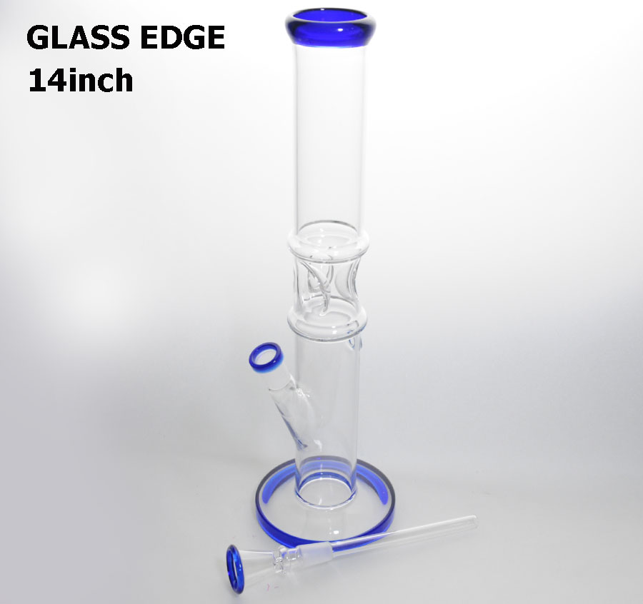 14inch GLASS EDGE ストレート[14インチ　アイスストレート　ボング]　ボング/水パイプ