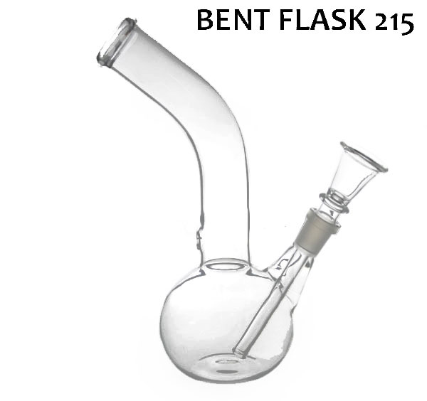【使いやすいミドルサイズのボング】BENT FLASK 215　ボング/水パイプ