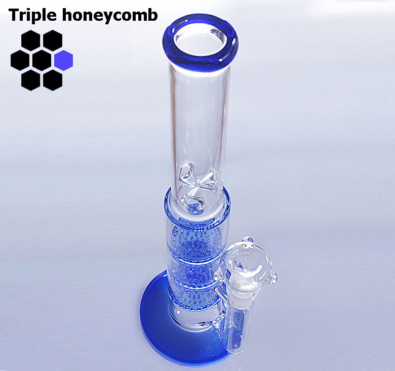 【ハニカムパーコレーター3層構造】HONEYCOMB　トリプルハニカム　GB160　ボング