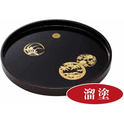 楽天市場】寄木細工ムク8寸丸盆 : 箱根寄木細工専門店箱根丸山物産