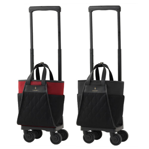 プーフォ（D-676） TS18 黒いこと / 黒いことX赤いこと T2キャスター 4輪ストッパー付 スワニー