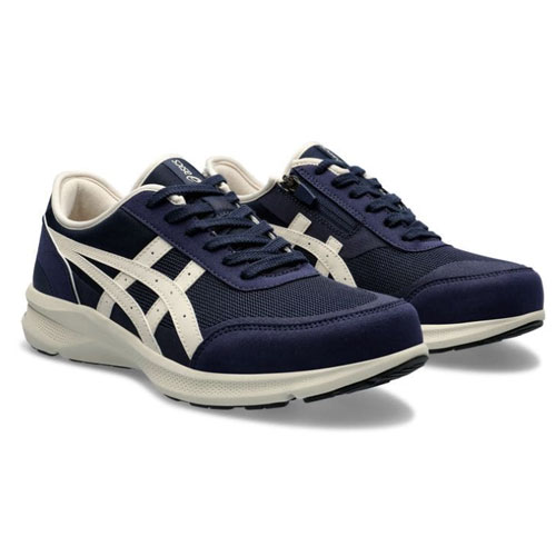 ウェルネスウォーカー 　1291A056　ネイビーブルーｘライトベージュ　男性用　3E相当　アシックスウォーキング　asics(アシックス)　アシックス商事