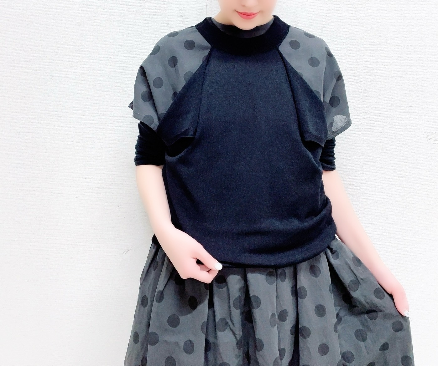 楽天市場】【veritecoeur】リボンクルーネックニット / VCK-289  