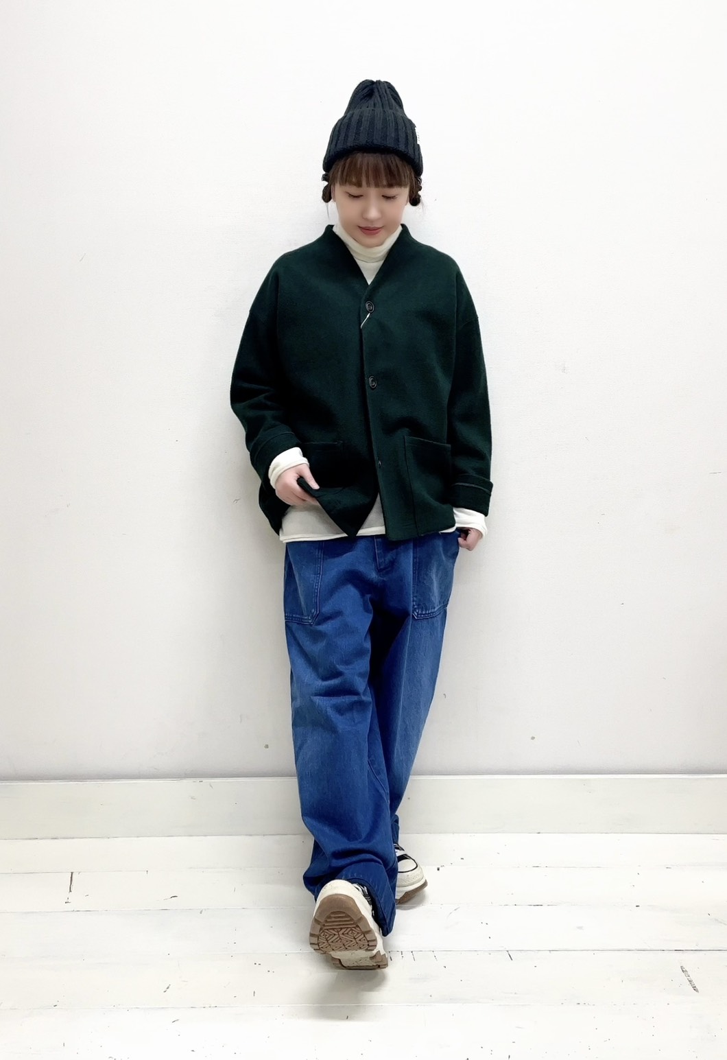 【NATURAL LAUNDRY】WリングスフィアJK / 7254C-002