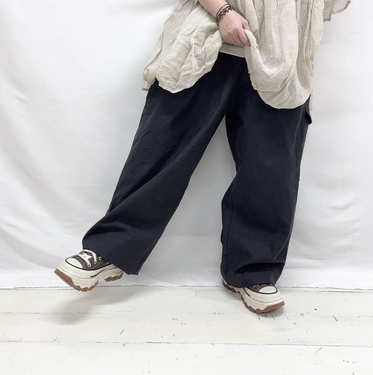 【veritecoeur】ワンサイドPパンツ / LTD-182