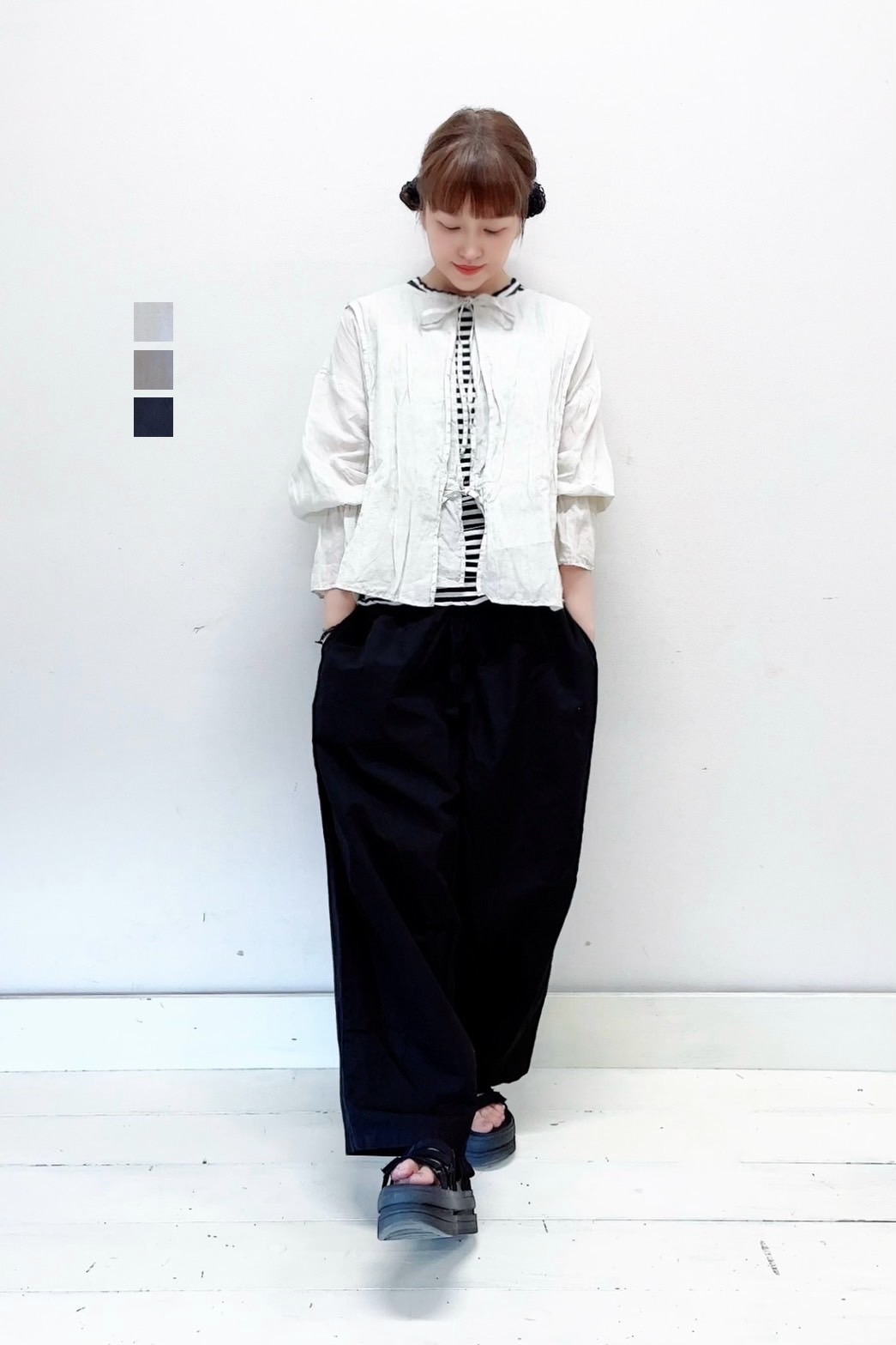 alice auaa つけ袖付きブラウス alice auaa つけ袖付きブラウス alice auaa フリルシャツ