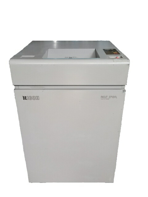 楽天市場】RICOH RICUT 3143FS 業務用シュレッダー A3対応/最大裁断17 