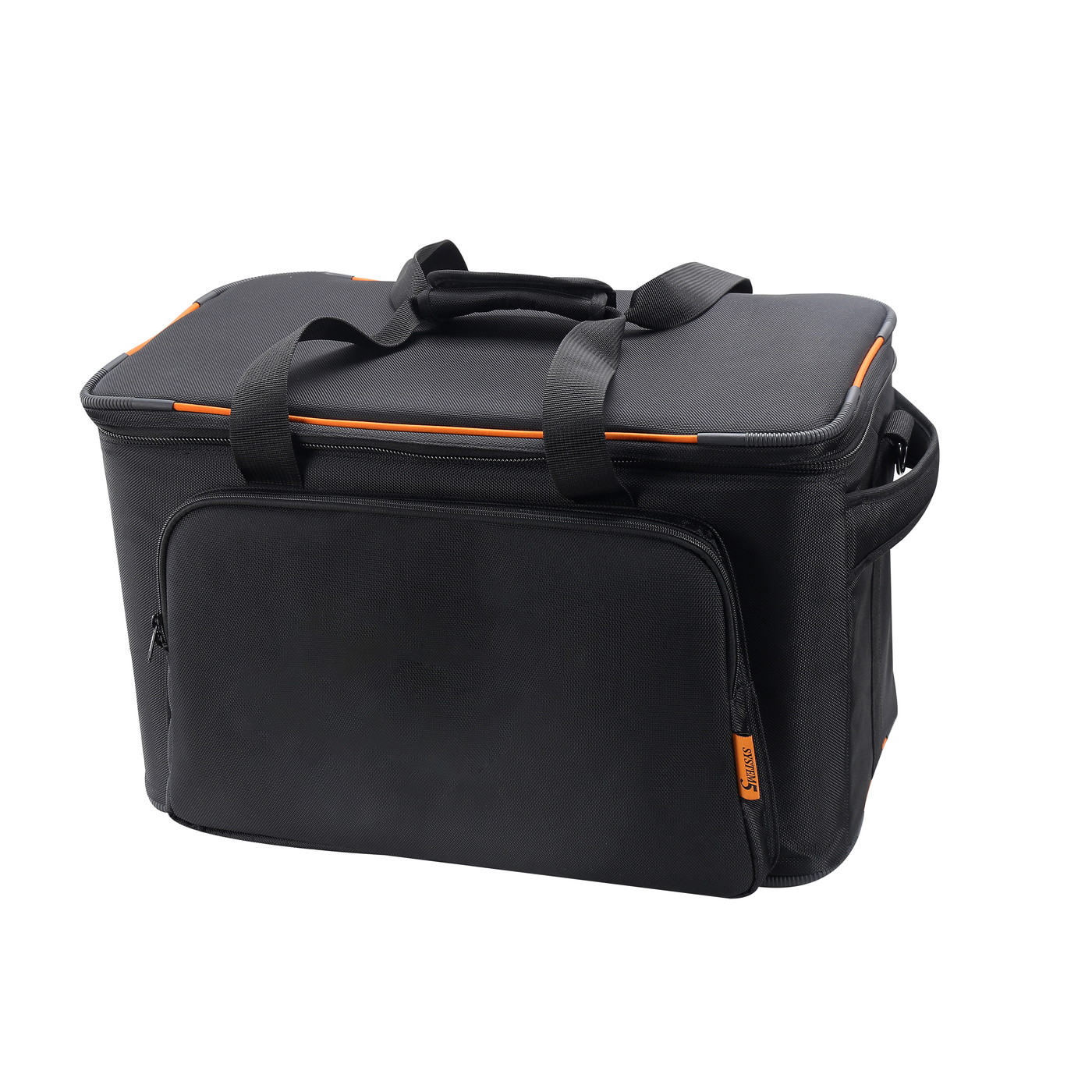 E-IMAGE EB-CC55 写真機御徒面子 Container 55 取り合わせファイブ締めくくる 人並み外れた遣りかた テレビカメラ御徒面子 (SONY PXW-Z200/HXR-NX800/FX6 Canon EOS C80相応う) 耐荷重20kg 入れもの型 大開口部 1680Dナイロン 手ごわい 高耐久 積置き能力のある 佩び物専用の納める衣嚢付き添い人