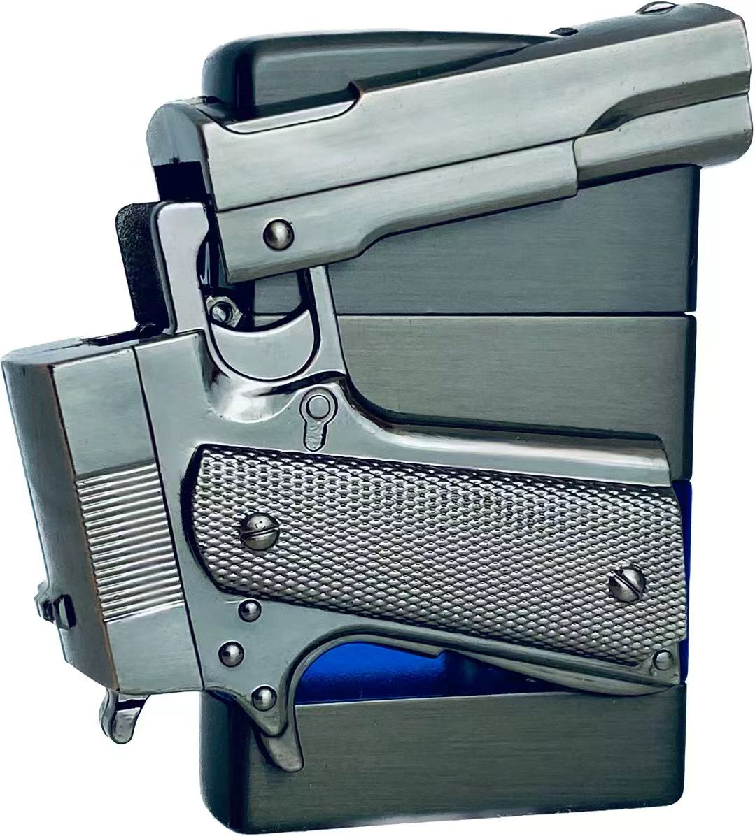 楽天市場】ピストルライター ミニ ピストル 全2種類 ガス注入式電子