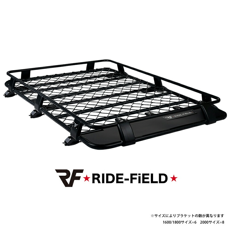 楽天市場】RIDE-FiELD ルーフラック ルーフキャリア ルーフバスケット J03シリーズ アルミ製 レインガータ装着用  1250mm×1600/1800/2000 超軽量 車 荷物積載 固定 改造 部品 DIY ブラケットセット : 快適ライフ楽天市場店