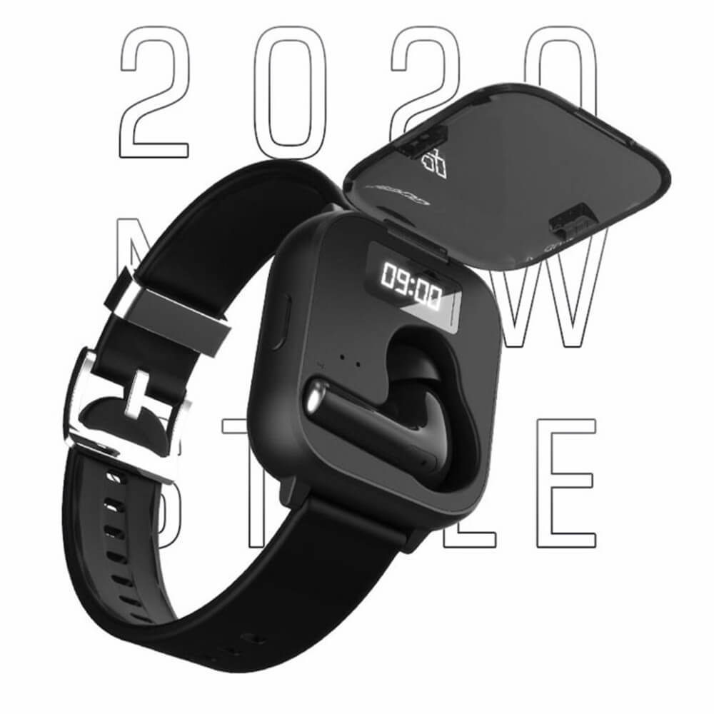 楽天市場 スマートウォッチ ワイヤレスイヤホン 2way 最新版 ブルートゥース ヘッドホン 高音質 Bluetooth5 0 イヤフォン 音声アシスト 心拍数 カロリー 万歩計 トレーニングモード リモートカメラ 時計 ストップウォッチ 防水 スポーツ Iphone Ios Android 対応