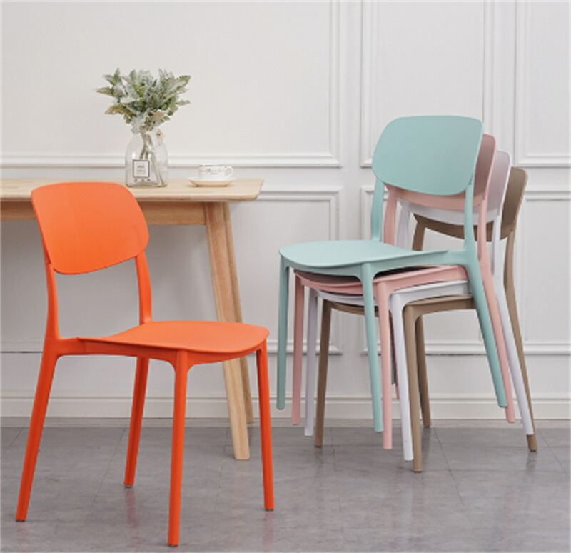 おしゃれ 北欧テイスト シンプル かわいい 椅子 チェア ライトピンク