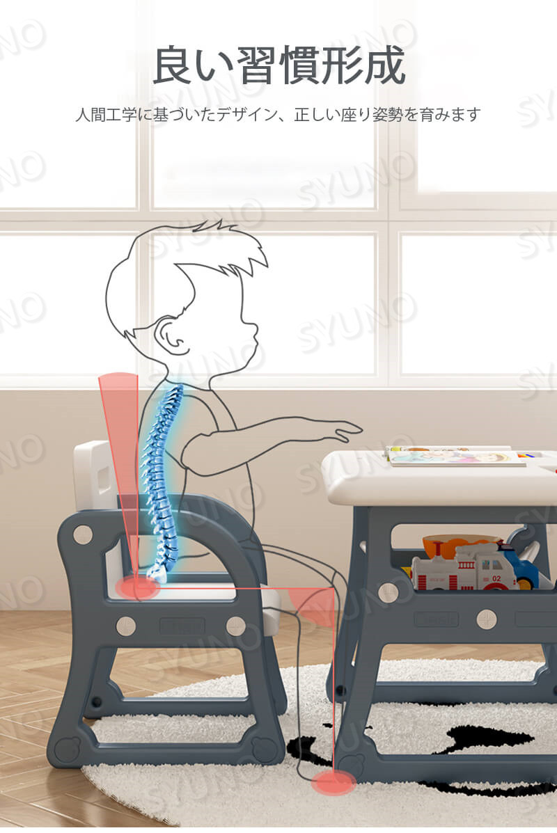 楽天市場 お絵かきボード 絵描き キッズテーブルセット 子供テーブル お絵かき机 学習机 絵本ラック 知育玩具 子供椅子付き 2 子供の学習机 おもちゃ 収納 1歳 2歳 4歳 3歳 男女の子 子供の日 お誕生日プレゼント ギフト クリスマスプレゼント Syuno