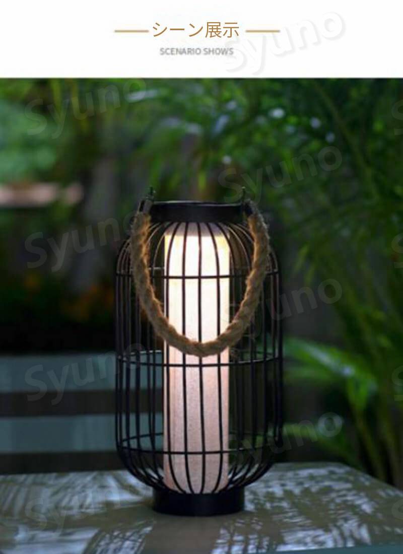 ソーラー庭ランプ ソーラーライ 風景の装飾 庭のキャンドル ランプ 高さ38 5cm 幅19 5cm 家庭用アウトドア用 屋外庭園 ベランダ ソーラー充電 階段 玄関 通路庭 テラスガーデン広 場机 野外 Kuechen Ly