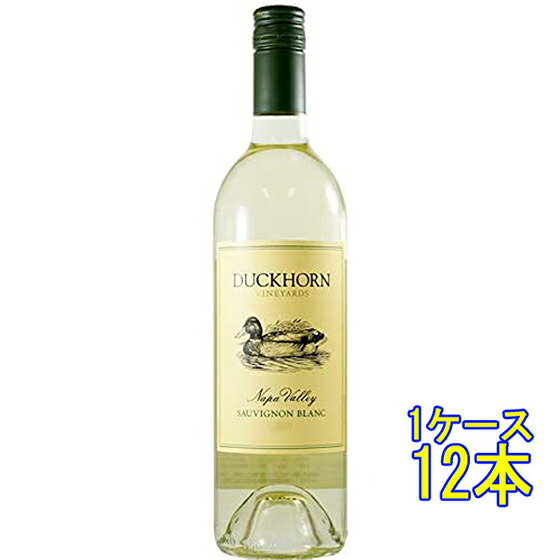 ダックホーン ソーヴィニヨン・ブラン ナパ・ヴァレー 白 750ml 12本 アメリカ合衆国 カリフォルニア ナパ・ヴァレー 白ワイン コンビニ受取対応商品 ヴィンテージ管理しておりません、変わる場合があります ケース販売 お酒 母の日 プレゼント