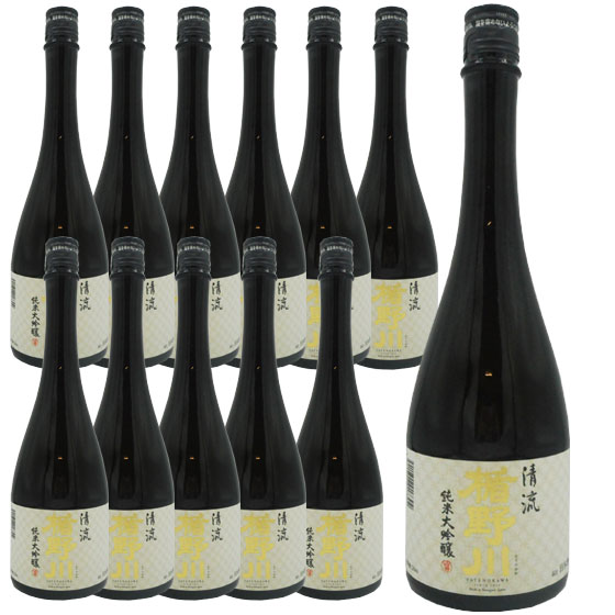 楯野川 たてのかわ 純米大吟醸 清流 720ml 12本 ケース販売 山形県 楯の川酒造 日本酒 お酒 母の日 プレゼント 20,909円
