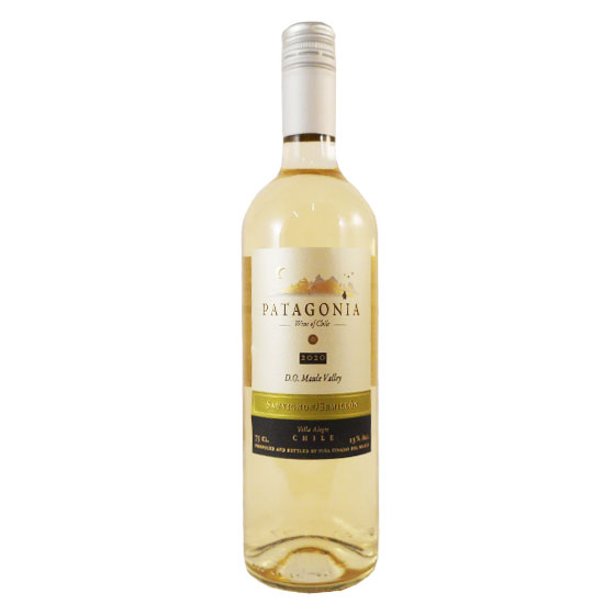 パタゴニア ソーヴィニヨン・セミヨン 白 750ml 12本 チリ マウレ・ヴァレー 白ワイン コンビニ受取対応商品 ヴィンテージ管理しておりません、変わる場合があります ケース販売 お酒 母の日 プレゼント