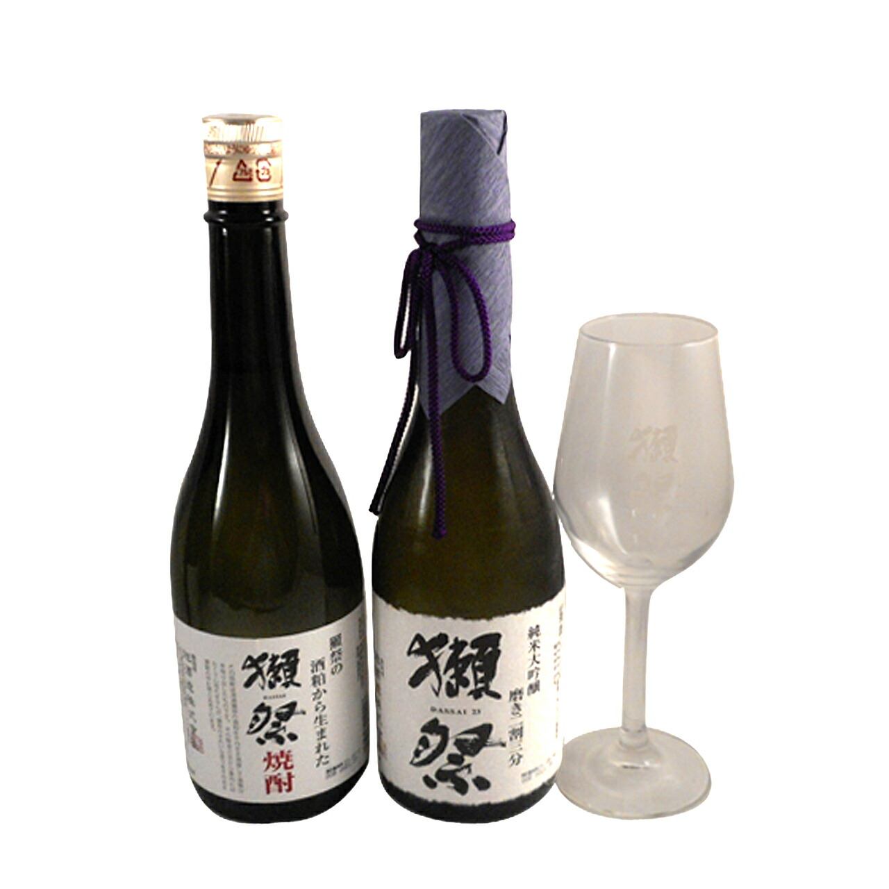 【正規販売店】獺祭焼酎720ml ＆ 獺祭23 720ml ＆ 星付きグラスセット ギフトボックス入り 山口県 獺祭 日本酒 焼酎 本州のみ送料無料 お酒 母の日 プレゼント