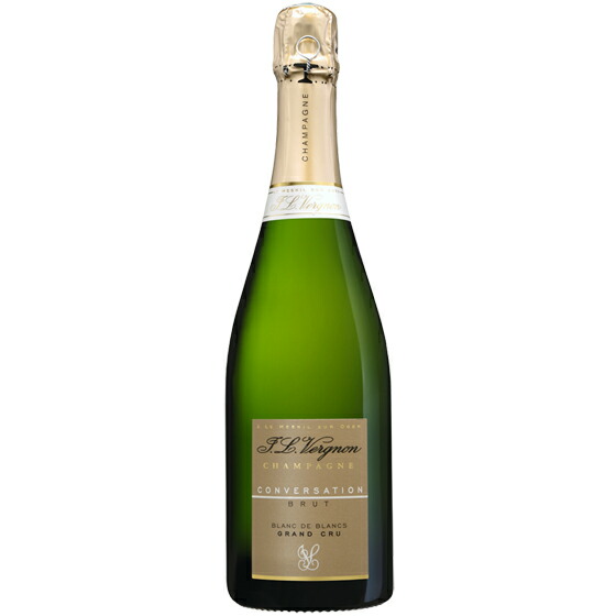 ジャン・ルイ・ヴェルニョン コンベルサシオン ブリュット 白 発泡 750ml フランス シャンパーニュ ブラン・ド・ブラン シャンパン スパークリングワイン コンビニ受取対応商品 ヴィンテージ管理しておりません、変わる場合があります お酒 母の日 プレゼント