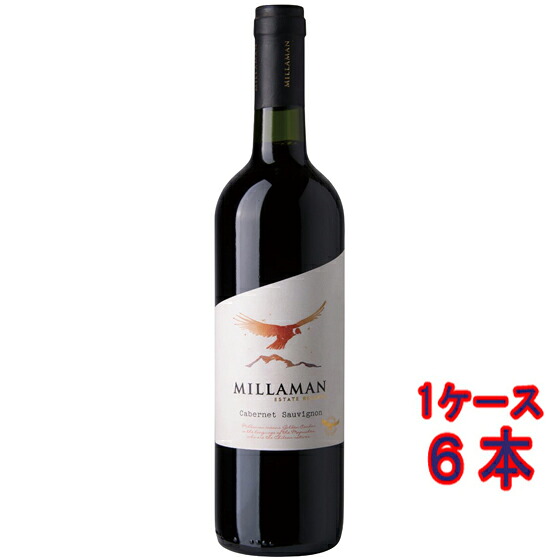 【7/19~26 エントリーでP5倍】 ミラマン カベルネ・ソーヴィニヨン 赤 750ml 6本 チリ セントラル・ヴァレー クリコ・ヴァレー 赤ワイン コンビニ受取対応商品 ヴィンテージ管理しておりません、変わる場合があります ケース販売 お酒 お中元 プレゼント|酒楽SHOP