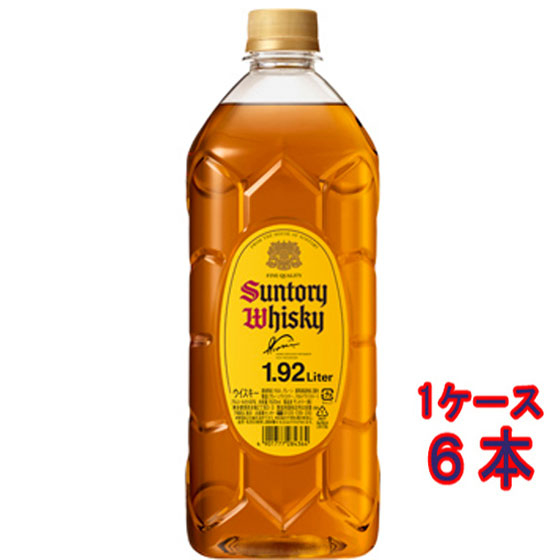 サントリー 角瓶 ジャンボ 1920ml 6本 ペットボトル ウイスキー ケース販売 お酒 母の日 プレゼント 21,192円