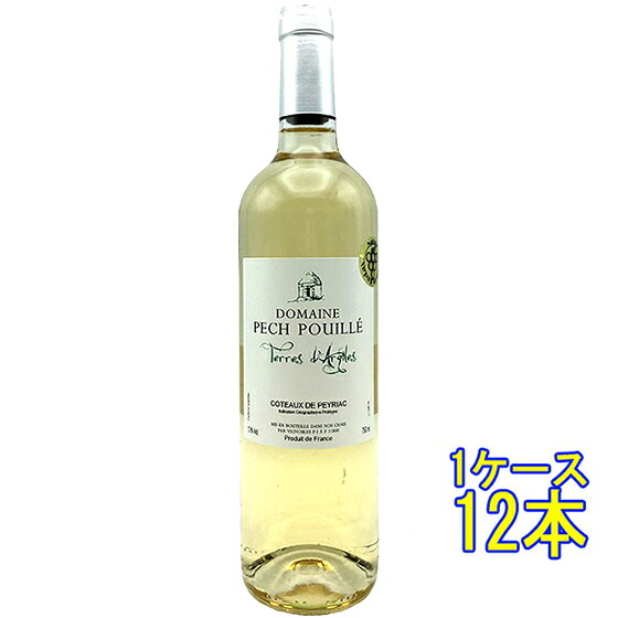 ドメーヌ・ペッシュ・プイエ ブラン 白 750ml 12本 フランス ラングドック・ルーション 白ワイン コンビニ受取対応商品 ヴィンテージ管理しておりません、変わる場合があります ケース販売 お酒 母の日 プレゼント