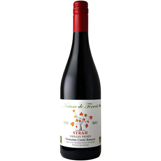 ナチュール・ド・テロワール シラー オーガニック / コスト・ルース 赤 750ml フランス ラングドック・ルーション 赤ワイン コンビニ受取対応商品 ヴィンテージ管理しておりません、変わる場合があります お酒 バレンタイン