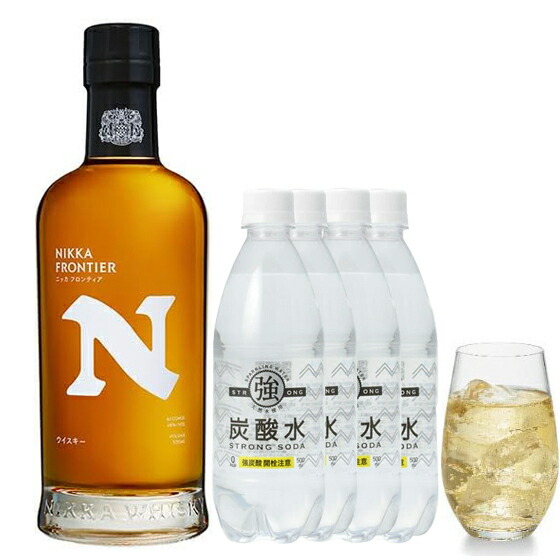 ニッカフロンティア　箱入り　3本 Amazon.co.jp: ニッカ フロンティア 48度 500ml 3本 : 食品