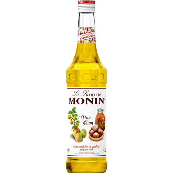 MONIN うめプラム シロップ 700ml モナン ノンアルコールシロップ リキュール 梅 コンビニ受取対応商品 母の日 プレゼント 7,610円