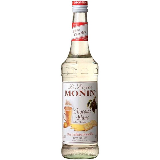 MONIN ホワイトチョコレート シロップ 700ml モナン ノンアルコールシロップ リキュール コンビニ受取対応商品 母の日 プレゼント