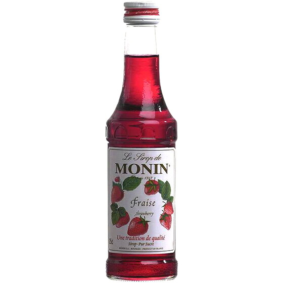 【7/19～26 エントリーでP5倍】 MONIN ストロベリー シロップ 250ml / 700ml モナン ノンアルコールシロップ リキュール コンビニ受取対応商品 お中元 プレゼント｜酒楽SHOP