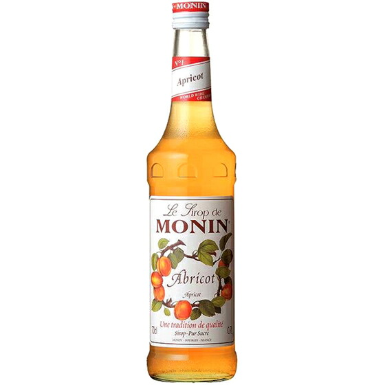 MONIN アプリコット シロップ 700ml モナン ノンアルコールシロップ リキュール 杏 あんず コンビニ受取対応商品 母の日 プレゼント