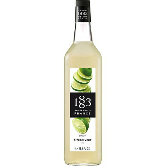 1883 メゾンルータン ライム シロップ 1000ml デニオ総合研究所 MAISON ROUTIN ノンアルコールシロップ コンビニ受取対応商品 母の日 プレゼント