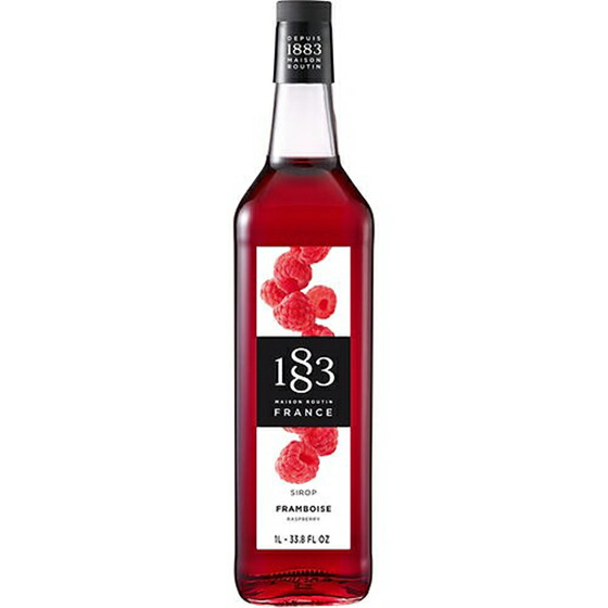 1883 メゾンルータン ラズベリー シロップ 1000ml デニオ総合研究所 MAISON ROUTIN ノンアルコールシロップ コンビニ受取対応商品 母の日 プレゼント