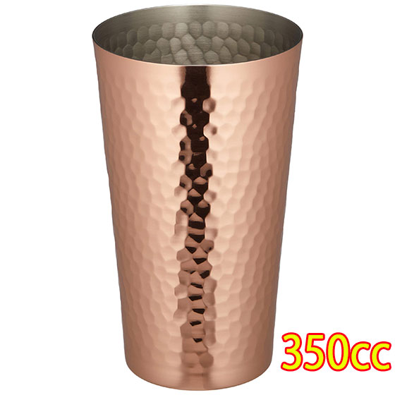 新光金属 銅タンブラー S-502 350ml 新潟県 新光金属 COPPER100 備品 コップ 酒器 お酒 コンビニ受取対応商品 母の日 プレゼント 4,620円