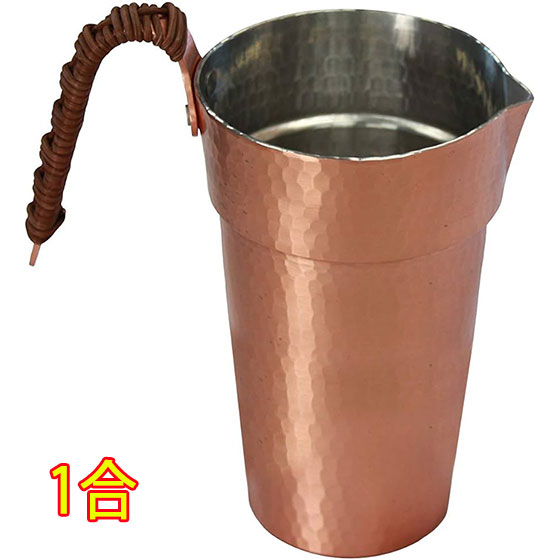 【7/19～26 エントリーでP5倍】 新光金属 純銅チロリ 一合 SN-21 330ml 新潟県 新光金属 備品 ちろり 酒たんぽ 酒器 お酒 熱燗 コンビニ受取対応商品 お中元 プレゼント｜酒楽SHOP