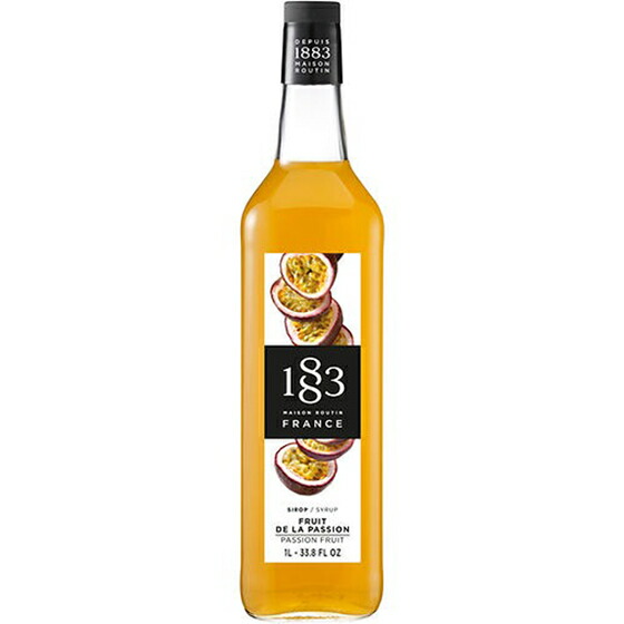 1883 メゾンルータン パッションフルーツ シロップ 1000ml デニオ総合研究所 MAISON ROUTIN ノンアルコールシロップ コンビニ受取対応商品 母の日 プレゼント