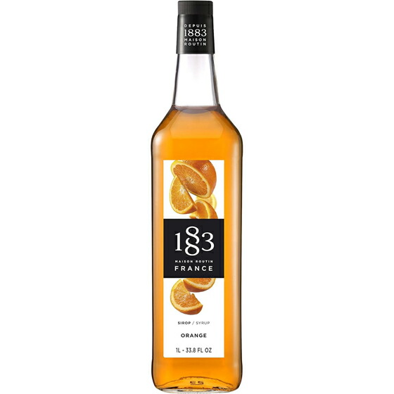 1883 メゾンルータン オレンジ シロップ 1000ml デニオ総合研究所 MAISON ROUTIN ノンアルコールシロップ コンビニ受取対応商品 母の日 プレゼント