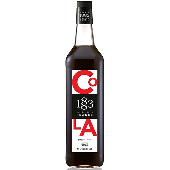 1883 メゾンルータン コーラ シロップ 1000ml デニオ総合研究所 MAISON ROUTIN ノンアルコールシロップ コンビニ受取対応商品 母の日 プレゼント