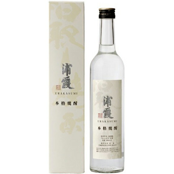 楽天市場】浦霞 本格焼酎 25度 500ml 箱入 [宮城県] ギフト 誕生