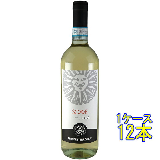 テッレ・ディ・テロッサ ソアヴェ / サンドロ・デ・ブルーノ 白 750ml 12本 イタリア ヴェネト 白ワイン ケース販売 コンビニ受取対応商品 ヴィンテージ管理しておりません、変わる場合があります お酒 母の日 プレゼント