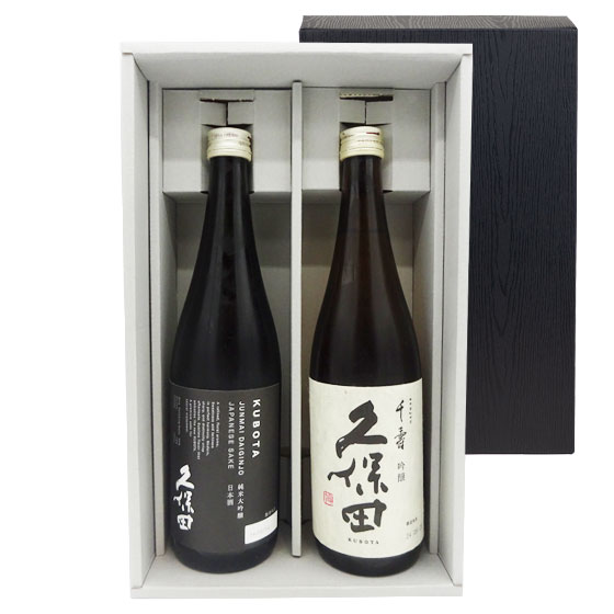 楽天市場】久保田セット 久保田 純米大吟醸 黒＆萬寿 720ml2本 ギフト