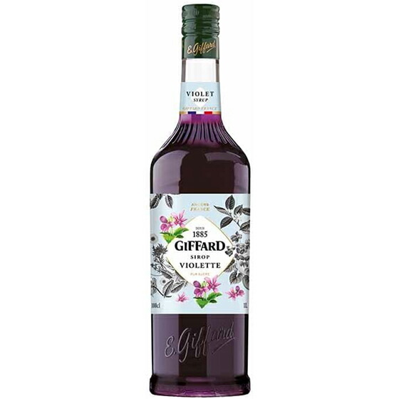 GIFFARD ジファール バイオレット シロップ 1000ml すみれ 小川珈琲 フランス ノンアルコールシロップ コンビニ受取対応商品 母の日 プレゼント
